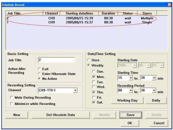 GENIUS TVGO DVB-T02Q MCE - Date / Time Setting - 3