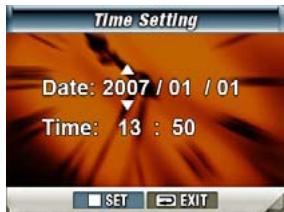 GENIUS G-SHOT HD500 - Time Setting - 3