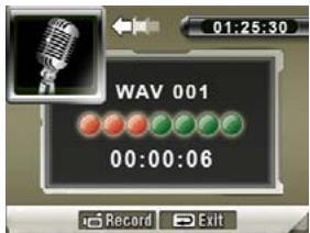 GENIUS G-SHOT HD500 - To enable voice recording: - 3