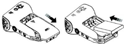 GENIUS G-SHOT HD520 - Installing the Battery - 1