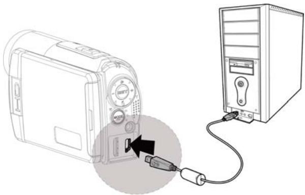 GENIUS G-SHOT HD550T - Connecting to the Computer - 1