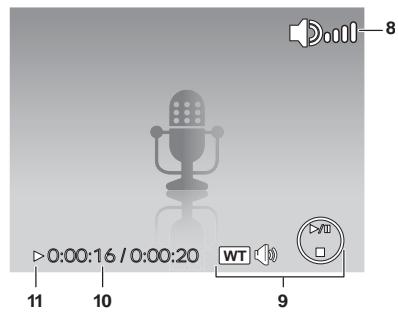 GENIUS G-SHOT V1010 - Playback Mode Screen Layout - 5