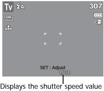 GENIUS G-SHOT V1010 - Using Shutter Priority Mode - 1