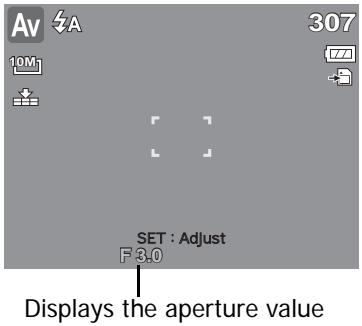 GENIUS G-SHOT V1010 - Using Aperture Priority Mode - 1