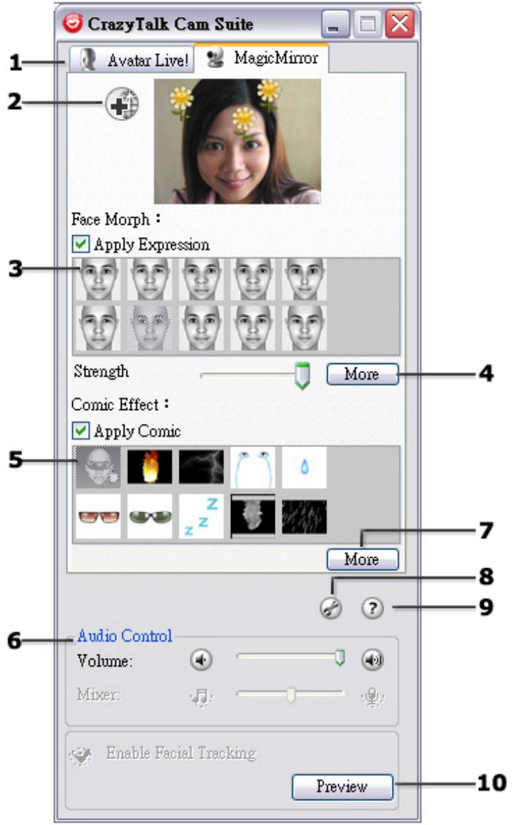 GENIUS ILOOK 325T - MagiceMirror Interface: - 1
