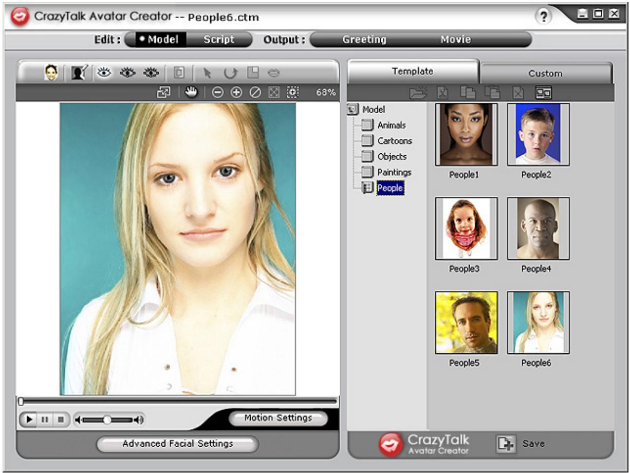 GENIUS ILOOK 325T - Getting Started-Creating a CrazyTalkAvatar Creator Model - 1