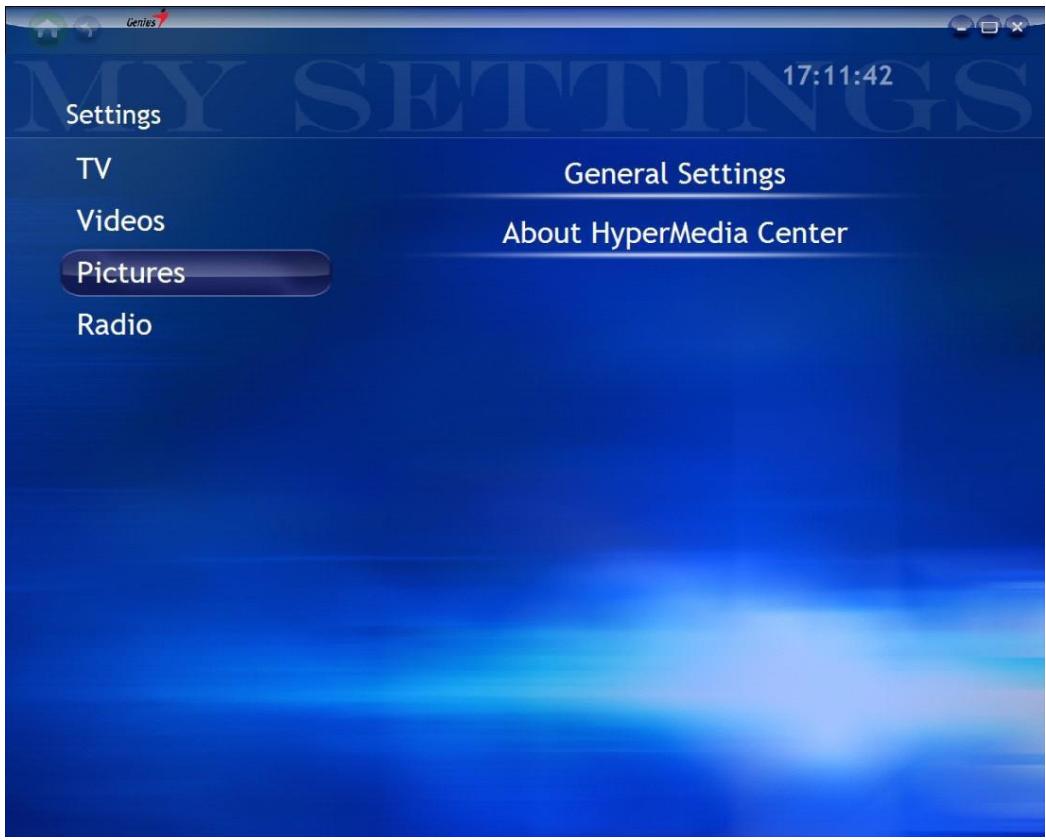 GENIUS TVGO A03X - Settings - 1