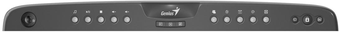 GENIUS TWINTOUCH 720E - Keyboard hot key definition - 1