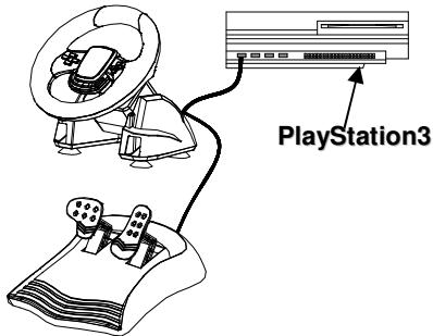 GENIUS TWINWHEEL FXE - - Installation for PlayStation 3 - 2