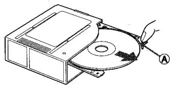 AIWA ADC-EX108 - How to use a compact disc magazine - 2