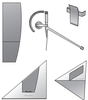 BANG & OLUFSEN BANG & OLUFSEN BEOCOM 6000 - To remove the clip ... - 1