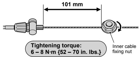 SHIMANO BR-IM86-F - Installing the brake cable - 3