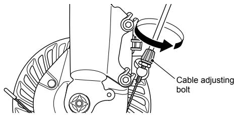 SHIMANO BR-IM86-F - Adjusting the brake cable - 3