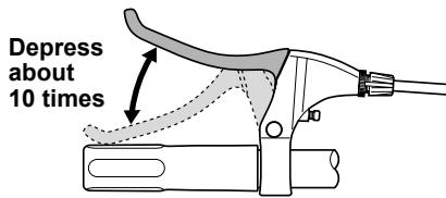 SHIMANO BR-IM86-F - Adjusting the brake cable - 1