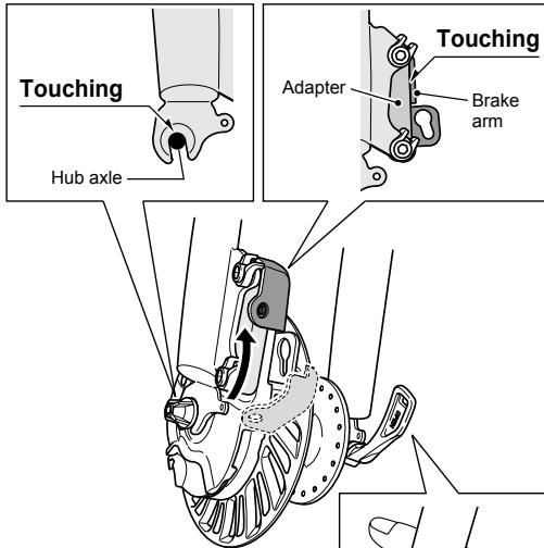 SHIMANO BR-IM86-F - Installation of the brake to the frame - 5