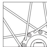 SHIMANO HB-M988 - Wheel spoke lacing - 2
