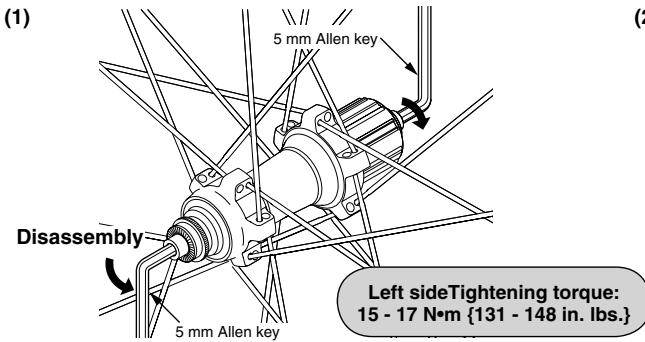 SHIMANO WH-7900-C24-CL - Replacement of the freewheel body - 1