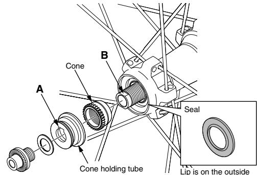 SHIMANO WH-7900-C24-CL - Replacement of the freewheel body - 2