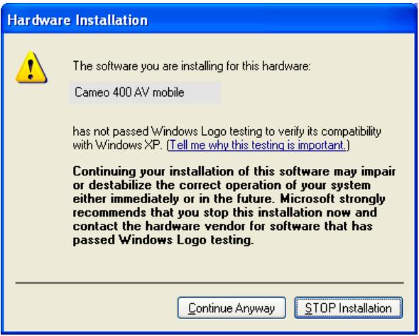 TERRATEC GRABSTER400AVMOBILE - Digital signature in Windows XP and 2000 - 2