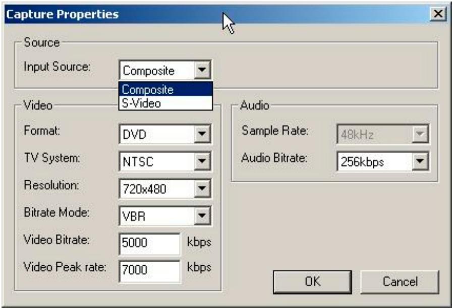 TERRATEC GRABSTERAV400 - Capture Properties - 1