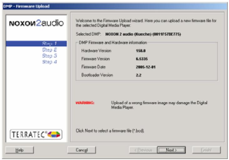 TERRATEC NOXON2 - Updating the firmware. - 1