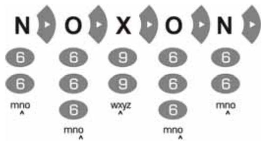 TERRATEC NOXON2 - Entering letters - 1