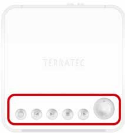 TERRATEC NOXON2 - The remote control and the buttons on the NOXON - 2