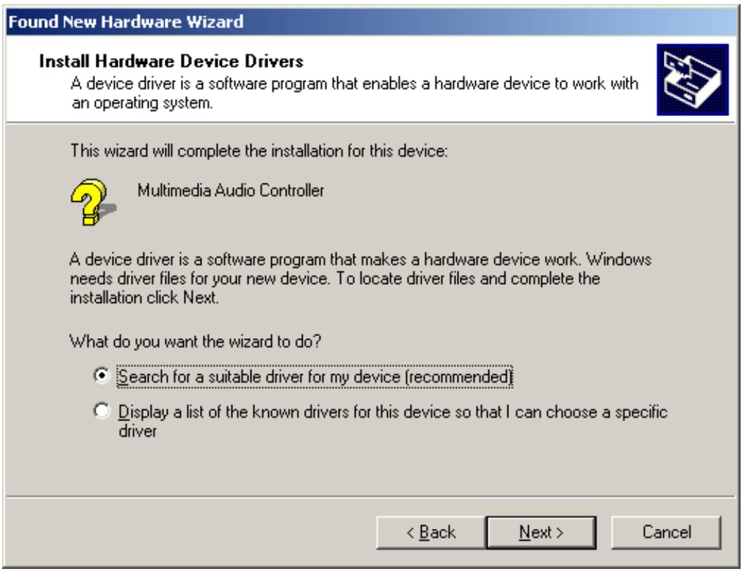TERRATEC PHASE22 - Windows 2000 installation - 2