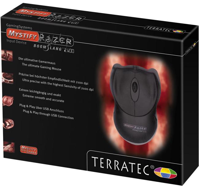 TERRATEC RAZERBOOMSLANG2100 - The Legend is Back in Black! - 2