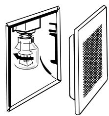 THERMA EHB4.3RSW - L'éclairage du four - échange des ampoules - 4