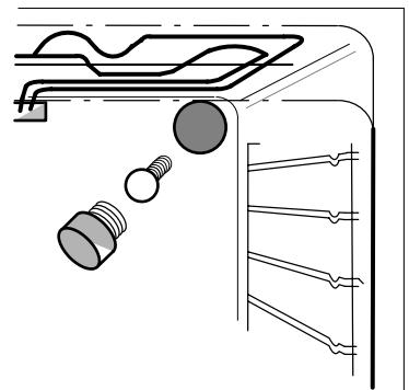 THERMA EHB4.3RSW - L'éclairage du four - échange des ampoules - 3