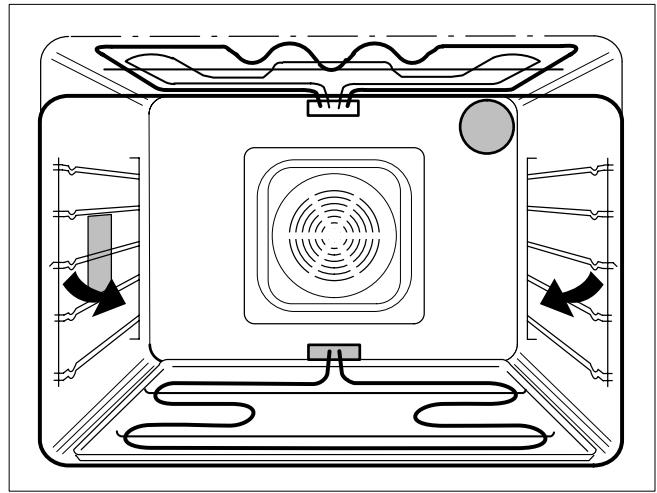 THERMA EHB4ZR SW - Panneau synoptique et porte du four - 5