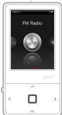 IRIVER E100 - FM Radio - 1