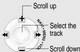 IRIVER IFP-300 - Select the track - 3