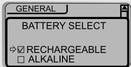 IRIVER IFP-300 - BATTERY SELECT - 1
