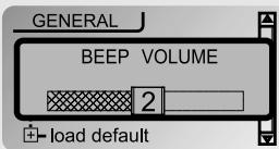 IRIVER IFP-300 - BEEP VOLUME - 1