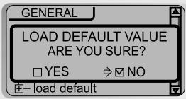 IRIVER IFP-300 - LOAD DEFAULT VALUE - 1