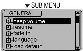 IRIVER IFP-300 - From Main Menu to Sub Menu - 3