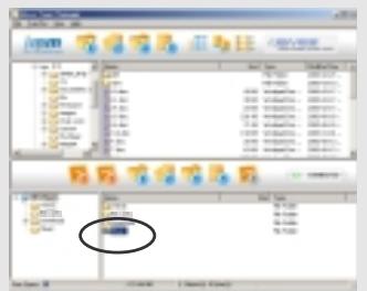 IRIVER IFP-300 - 3) Deleting folders or files of the player - 1