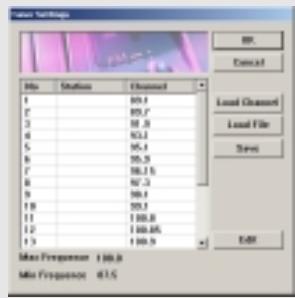 IRIVER IFP-300 - 3) Modifying the Radio Stations - 3