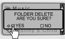 IRIVER IFP-300 - DELETING FILES ON THE PLAYER - 6
