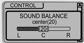 IRIVER IFP-300 - ■ SOUND BALANCE - 1