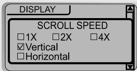 IRIVER IFP-300 - SCROLL SPEED - 1