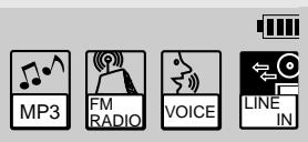 IRIVER IFP-300 - Recording from the external audio source - 7