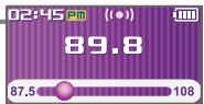 IRIVER T10 - Listening to FM radio - 6