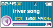 IRIVER T10 - Adjusting the volume - 2