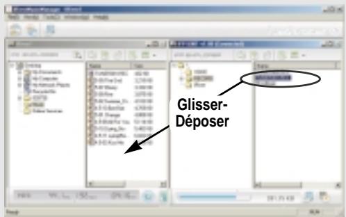 IRIVER IFP-500 - 2) Teletransmission vers le PC - 1