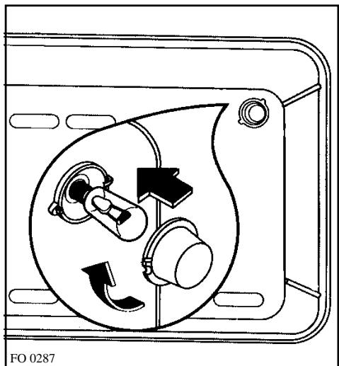 ACEC CV6031 - Replacement of oven lamp - 1