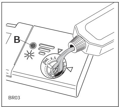 ACEC LVI470B - Ensure that the lid is closed after every refill. - 2
