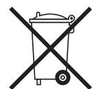 CABASSE ALTURA MC - WEEE KENNZEICHNUNG   Entsorgung von Elektro- und Elektronik-Altgeräten (Anwendbar in der Europäischen Union) - 1